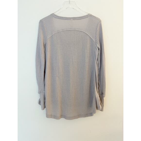 Wishlist Waffle Knit Thermal Top Size Small - Picture 3 of 8